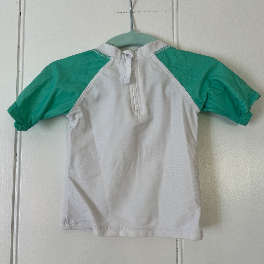 Snapper Rock Short Sleeve Color Block Rashguard Top - Picture 3 of 3